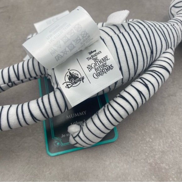 Disney Parks NBC Mummy Boy Plush Nightmare Before Christmas 2024 Glow Eye Gifts - Picture 5 of 5